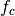 f_{c}