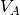 V_{A}