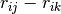 r_{ij}-r_{ik}